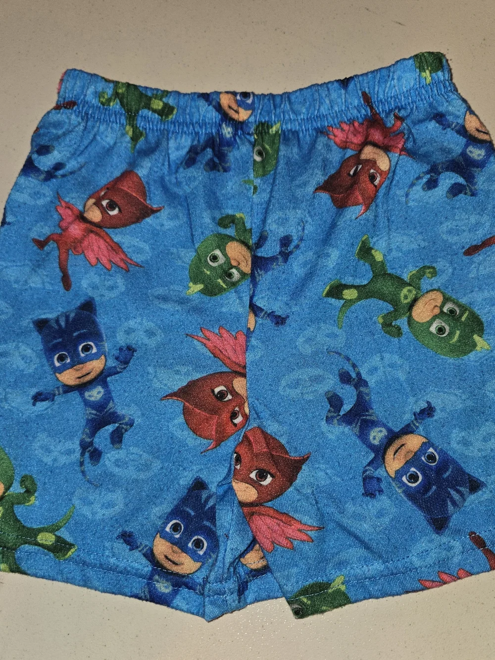 PJ Masks Blue & Orange Kids Pajama Set - Catboy, Owlette & Gekko SZ 3T